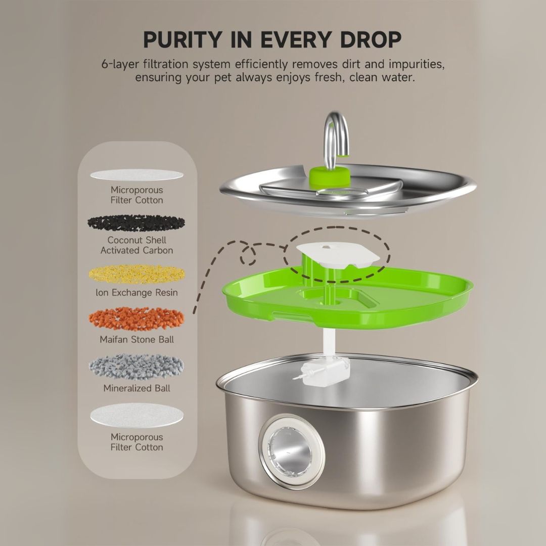 EverFresh™ Steel Fountain